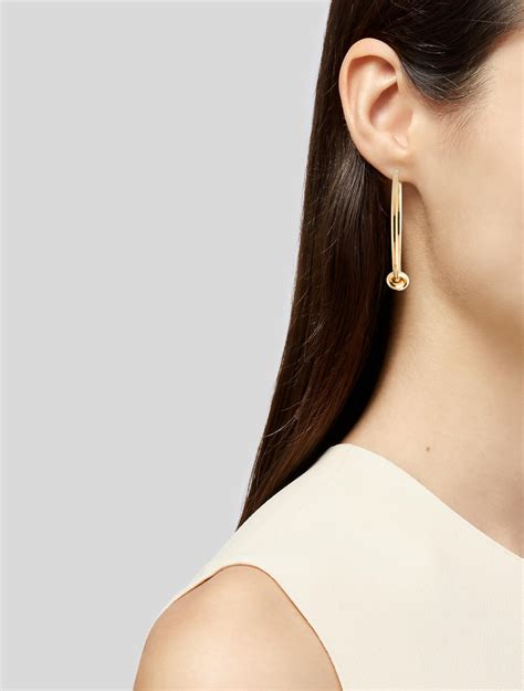 celine knot earrings|Celine knot earrings price.